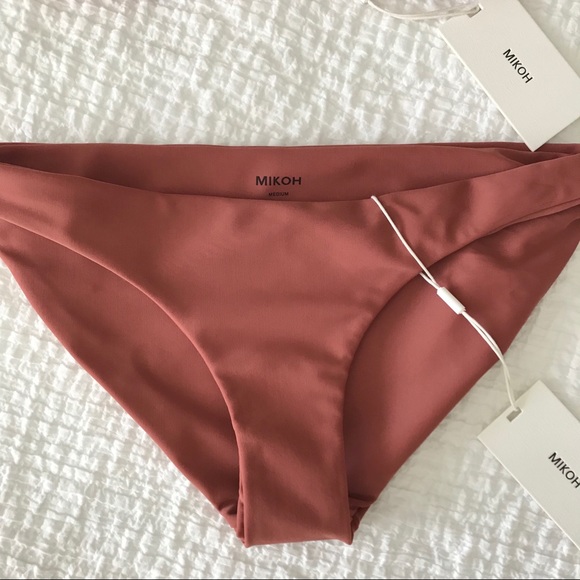 Mikoh Fiji metal ring bandeau bikini set. - Picture 7 of 8